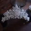 Najpiękniejsze / Ekskluzywne Srebrny Rhinestone Stop Ślub Tiara Ozdoby Do Włosów Ślubne 2025