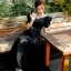 Élégant Noire Robe De Bal 2022 Princesse Encolure Carrée Noeud Gonflée Manches Courtes Dos Nu Longue Promo Robe De Ceremonie