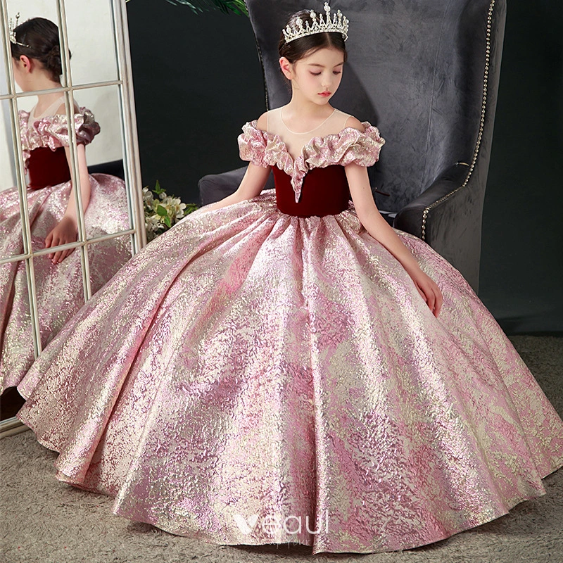 Bling Flower Girl Dresses