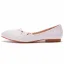 Elegant White Lace Flower Flat Wedding Shoes 2023 Pointed Toe Wedding Shoes