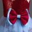 Chic / Beautiful Sky Blue Lace Flower Sequins Flower Girl Dresses 2024 Ball Gown Birthday Sleeveless Scoop Neck Bow Floor-Length / Long