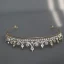 Fine Sølv Rhinestone Bryllup Tiara 2022 Zirkon Legering Tiara Har Tilbehor