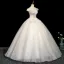 Charming Champagne Beading Appliques Prom Dresses 2025 A-Line / Princess Off-The-Shoulder Short Sleeve Backless Floor-Length / Long Formal Dresses