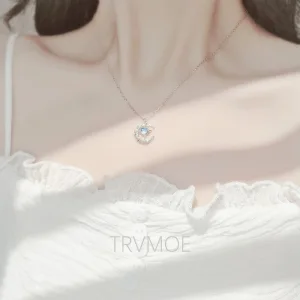 Encantador Plata Cielo Estrellado Plata Esterlina Noche Collares Accesorios 2023