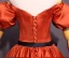 Elegant Orange Satin Prom Dresses 2024 A-Line / Princess Off-The-Shoulder Short Sleeve Backless Bow Sash Floor-Length / Long Prom Formal Dresses