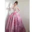 Flower Fairy Blushing Pink Rhinestone Appliques Sequins Prom Dresses 2026 Ball Gown Halter Sleeveless Backless Floor-Length / Long Formal Dresses