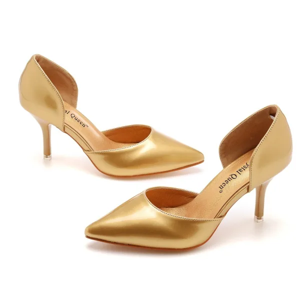 Civil White Casual Womens Sandals 2025 7 cm Stiletto Heels Pointed Toe High Heels