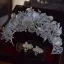 Amazing / Unique Silver Handmade  Crystal Rhinestone Earrings Headpieces Alloy Wedding Bridal Hair Accessories 2025