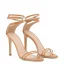 Fashion Brown Street Wear Summer Womens Sandals 2022 Ankle Strap 11 cm Stiletto Heels Open / Peep Toe Sandals High Heels