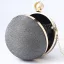 Amazing / Unique Black Round Pearl Clutch Bags 2023 Evening Party