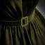 Vintage / Retro Satin Dark Green Prom Dresses 2022 A-Line / Princess Square Neckline Puffy Short Sleeve Backless Bow Sash Floor-Length / Long Formal Dresses