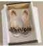 Chic / Belle Argenté Papillon Promo Sandales Femme 2023 Bride Cheville 7 cm Talons Épais Peep Toes / Bout Ouvert Sandales Talons Hauts
