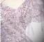 Elegant Lavender Beading Prom Dresses 2024 Ball Gown Square Neckline Puffy Short Sleeve Backless Bow Floor-Length / Long Prom Formal Dresses
