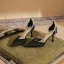 Fashion Red Prom Womens Sandals 2023 Pearl Ankle Strap 8 cm Stiletto Heels Pointed Toe Sandals High Heels