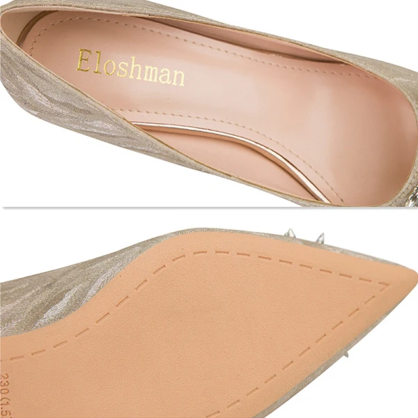 Charming Champagne Rhinestone Butterfly Evening Party Pumps High Heels 2022 7 cm Stiletto Heels Pointed Toe Pumps