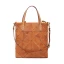Vintage / Retro Brown Street Wear Women's Bags 2022 Leather Tote Bag Shoulder Bags