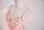 Lovely Blushing Pink Beading Sequins Prom Dresses 2023 Ball Gown Pearl Spaghetti Straps Sleeveless Backless Floor-Length / Long Prom Formal Dresses