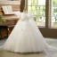 Elegant White Pearl Rhinestone Appliques Birthday Flower Girl Dresses 2025 Ball Gown With Cloak Scoop Neck Puffy Short Sleeve Floor-Length / Long