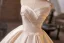 Vintage / Originale Ivoire En Dentelle Fleur Satin Robe De Mariée 2025 Robe Boule Bustier Sans Manches Dos Nu Tribunal Train