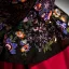 Vintage / Retro Burgundy Lace Flower Sequins Satin Prom Dresses 2023 A-Line / Princess Strapless Sleeveless Backless Floor-Length / Long Formal Dresses