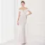 Sexy Black Satin Evening Dresses 2022 Trumpet / Mermaid Off-The-Shoulder Beading Tassel Sleeveless Backless Floor-Length / Long Evening Party Formal Dresses