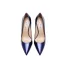 Chic / Belle Bleu Roi Cuir Verni Bureau OL Escarpins 2022 Cuir 10 cm Talons Aiguilles À Bout Pointu Escarpins Talons Hauts