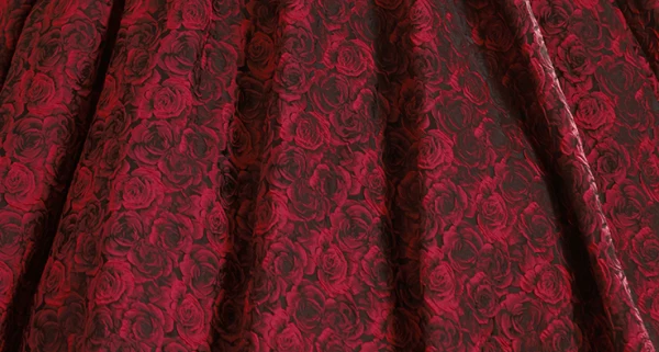 Schöne Burgunderrot Rose Drucken Ballkleider 2024 Ballkleid Bandeau Ärmellos Rückenfreies Lange Ball Festliche Kleider