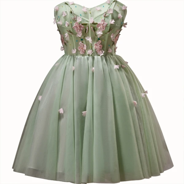 Sexy Sage Green Beading Appliques Short Homecoming Graduation Dresses Cocktail Dresses 2023 Strapless Sleeveless Backless Formal Dresses