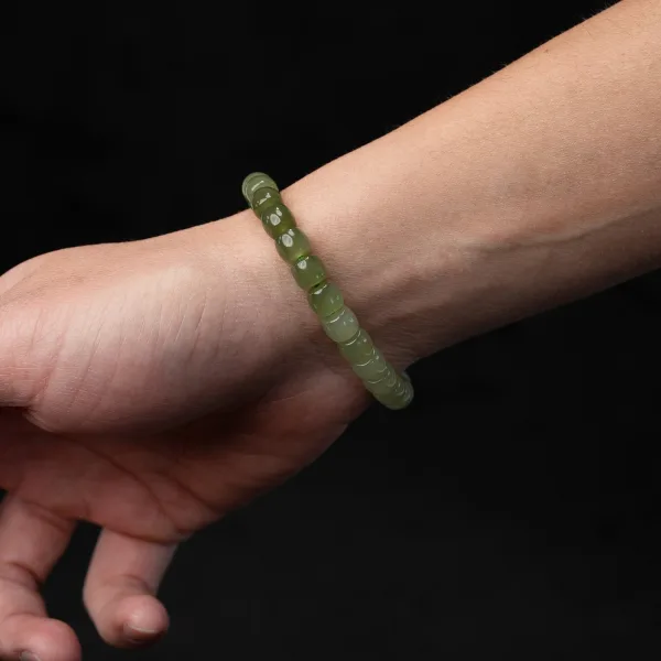 Simple Fait main Dégradé De Couleur Vert Jade Bracelets Accessorize 2026