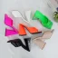 Chic / Beautiful White Street Wear Womens Sandals 2022 11 cm Thick Heels Open / Peep Toe Womens Sandals High Heels