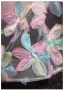 Flower Fairy Multi-Colors Flower Prom Dresses 2024 A-Line / Princess High Neck Sleeveless Backless Floor-Length / Long Prom Formal Dresses
