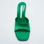 Fashion Black Casual Satin Womens Sandals 2022 9 cm Crystal Stiletto Heels Open / Peep Toe Sandals High Heels