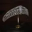 Charmant Argenté Faux Diamant Zircon Mariage Tiare 2022 Alliage Accessoire Cheveux Mariage Accessoire Cheveux Mariage Tiare