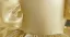 Mode Doré Courte Anniversaire Robe Ceremonie Fille 2024 Robe Boule Encolure Dégagée Gonflée Manches Courtes Dos Nu Noeud