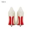 Chic / Beautiful Champagne Glitter Evening Party Pumps 2026 Leather 12 cm Stiletto Heels Pointed Toe Pumps High Heels