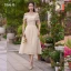 Modest / Simple Sage Green Bridesmaid Dresses 2023 A-Line / Princess Short Sleeve Backless Tea-length Bridesmaid Dresses