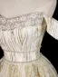 Glitzernden Gold Pailletten Strass Ballkleider 2026 A Linie Off Shoulder Ärmellos Rückenfreies
