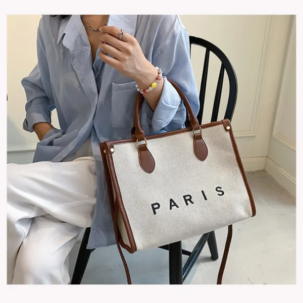 Chic / Belle Marron Brodé Sac à main 2024