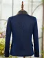 Fall Winter Navy Blue Long Sleeve 6-piece Boys Wedding Suits 2025 Body Jewellery Coat Pants Shirt Tie Vest