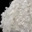 Fashion White Beading Lace Flower Appliques Pearl Short Birthday Flower Girl Dresses 2025 Ball Gown Spaghetti Straps Sleeveless Backless