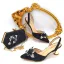 Charming Rainbow Multi-Colors Rhinestone Flower Evening Party Womens Sandals Clutch Bags 2023 6 cm Stiletto Heels Pointed Toe Sandals High Heels Clutch Bags