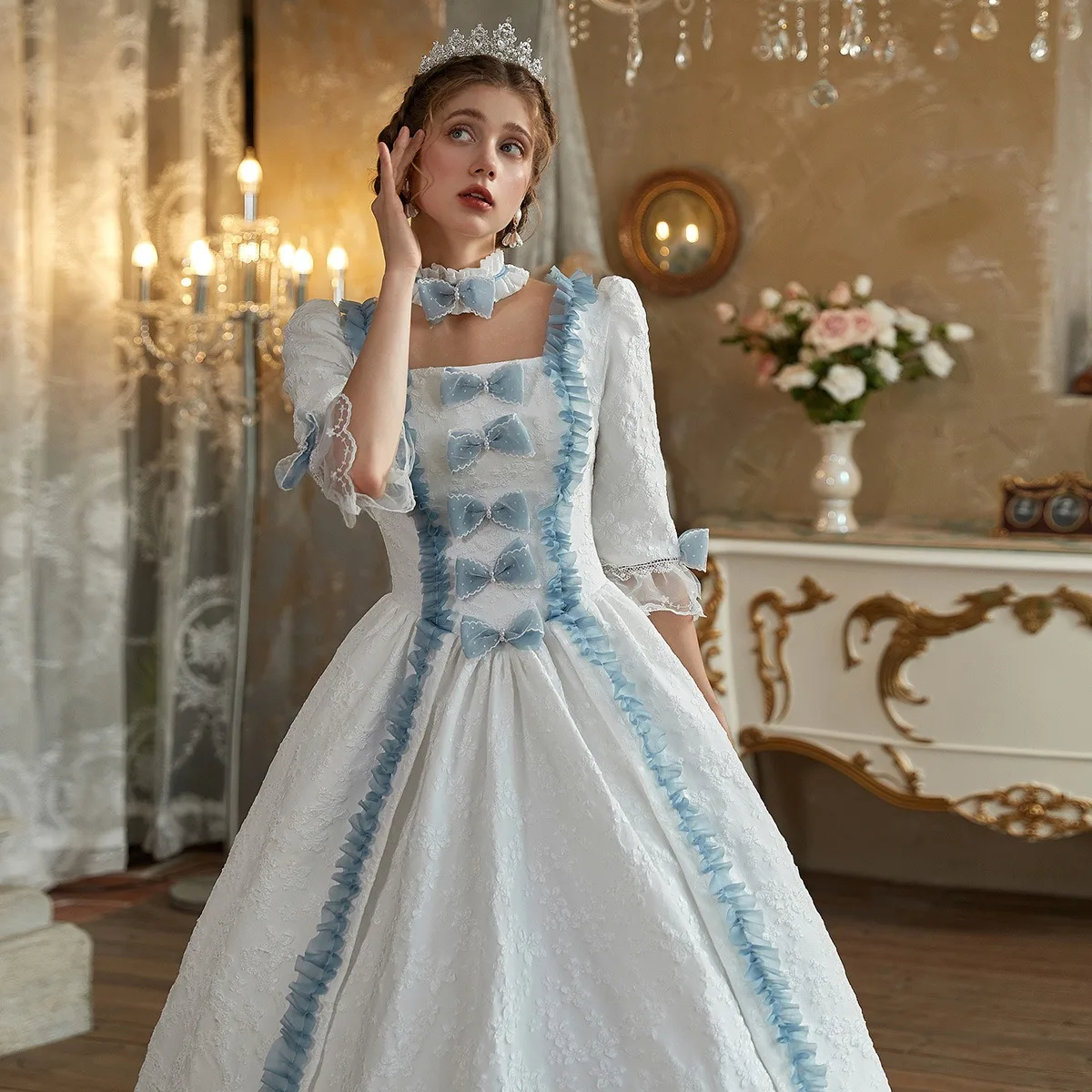 open lace back dress Amazon.com: Womens Gothic Southern Belle Victorian Dress Marie Antoinette  Wedding Dresses Rococo Ball Gown Masquerade Prom Dress Beige : Sports &  Outdoors main image 1