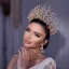 Sparkly Silver Handmade  Rhinestone Bridal Hair Accessories 2023 Alloy Wedding