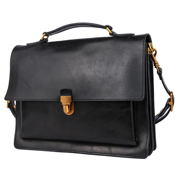 Vintage / Retro Brown Leather Street Wear Women's Bags 2022 Tote Bag Shoulder Bags