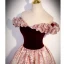 Chic / Beautiful Burgundy Glitter Prom Dresses 2023 A-Line / Princess Off-The-Shoulder Sleeveless Backless Floor-Length / Long Prom Formal Dresses