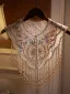 Vintage / Retro Champagne Handmade  Beading Pearl Sequins Prom Shawls 2025