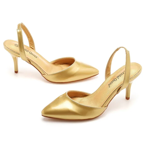 Chic / Beautiful White Street Wear Womens Sandals 2023 7 cm Stiletto Heels Pointed Toe Sandals High Heels