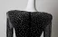 Sexy Black Sequins Evening Dresses 2026 Trumpet / Mermaid V-Neck Long Sleeve Floor-Length / Long Formal Dresses