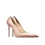 Schöne Champagner Büro OL Satin Pumps 2024 10 cm Stilettos Spitzschuh Pumps Hochhackige