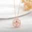 Fashion Necklaces Clover Green Leaf Rhinestone Sterling Silver Rose Gold Accessories 2023